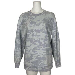 Lululemon Perfectly Oversized Crew Sweatshirt 8 Incognito Camo Alpine